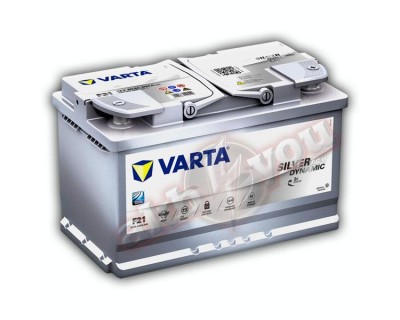 Varta Silver Dynamic AGM (F21) 580901080 (6 CT-80) 80Ah-800Aen R+ - фото 1